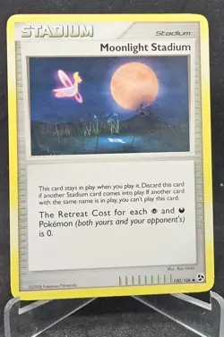 Pokemon Card Moonlight Stadium (100/106) Great Encounters Uncommon Non-Foil - Image 1