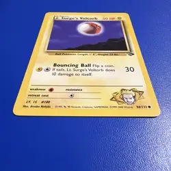 🔥 Lt. Surge's Voltorb 86/132 Gym Challenge - MINT WoTC Vintage Pokemon Card - Image 2