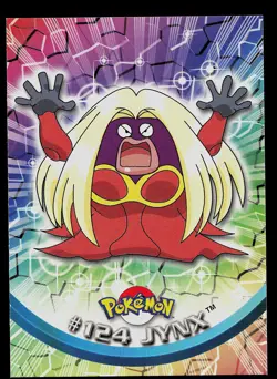 PoPokemon Card - Topps Non Foil TV Animation Edition Jynx #124 - Image 1