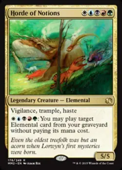 MTG - Horde of Notions - Modern Masters 2015 - MP, English Magic FLAT RATE SHIP - Image 1