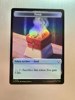 Food / Dragon - MTG Avatar: The Last Airbender - Token - FOIL - Image 1