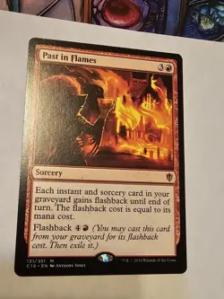 Past In Flames Commander 2016 MTG Magic The Gathering LP - Image 1