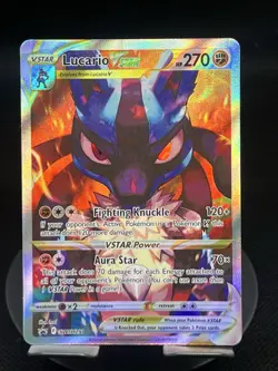 Pokemon TCG Lucario VSTAR SWSH291 SWSH Black Star Promos NM - Image 1
