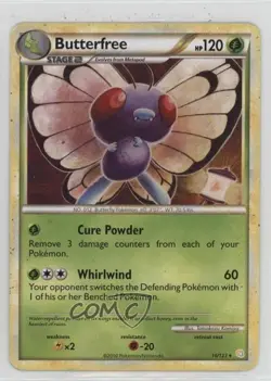 Butterfree Pokemon HeartGold & SoulSilver #16 2010 - Image 1