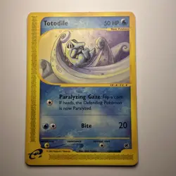 Totodile 135/165 Expedition LP Pokemon - Image 1