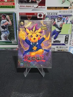 Yu-Gi-Oh! (Pikachu) #E41 - Gold Holo Box Hit Electric Cosplay - Pokemon (60) - Image 1