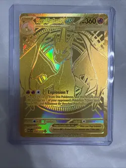 Pokemon Mega Charizard Y EX 294/214 Gold Hyper Rare NM/MINT Clean Copy - Image 1