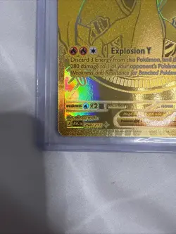 Pokemon Mega Charizard Y EX 294/214 Gold Hyper Rare NM/MINT Clean Copy - Image 4