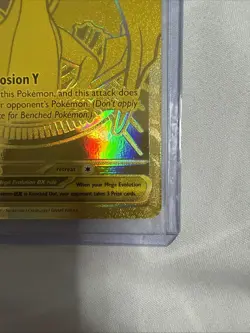 Pokemon Mega Charizard Y EX 294/214 Gold Hyper Rare NM/MINT Clean Copy - Image 5