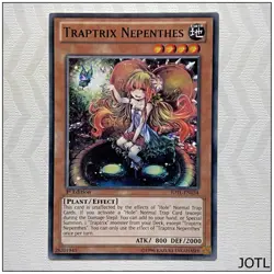 Traptrix Nepenthes - JOTL-EN034 - Common 1st Edition Yugioh - Image 1