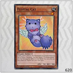 Fluffal Cat - NECH-EN019 - Common 1st Edition Yugioh - Image 1