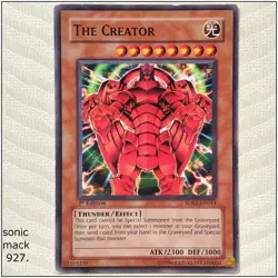 The Creator - SDRL-EN014 - Common 1st Edition Yugioh - Image 1