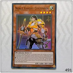 Noble Knight Custennin - CYHO-EN088 - Super Rare 1st Edition Yugioh - Image 1