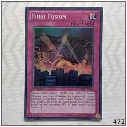 Final Fusion - DRLG-EN018 - Super Rare 1st Edition Yugioh - Image 1