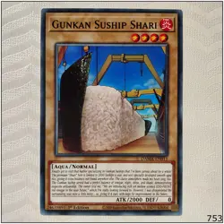 Gunkan Suship Shari - DAMA-EN011 - Common 1st Edition Yugioh - Image 1