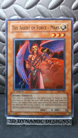 | Yugioh The Agent of Force - Mars AST-009 1st Super Rare Ancient Sanctuary PL | - Image 1