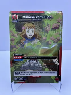 Black Clover Union Arena TCG Card Mimosa Vermillion English UE08BT/BCV-1-093 SR - Image 1