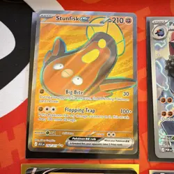 Pokemon V Lot - Stunfisk EX, Probopass, Lucario V, Metagross VMAX - 4 Cards - NM - Image 2