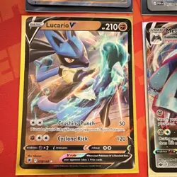 Pokemon V Lot - Stunfisk EX, Probopass, Lucario V, Metagross VMAX - 4 Cards - NM - Image 4