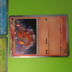 POKEMON 151 Promo Card Set Charmander, Bulbasaur & Squirtle 46/47/48 - Image 4