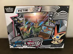 Pokemon Victini Illustration Collection Black Bolt & White Flare Factory Sealed - Image 1