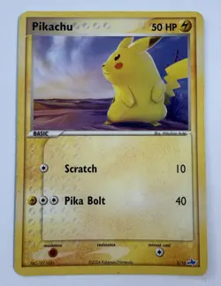 Pikachu 6/10 EX Trainer Kit - Latios 2004 Pokemon Card MP - Image 1