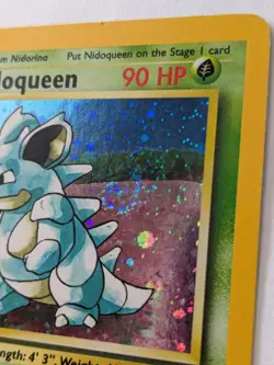 Swirl Nidoqueen - 12/130 - Pokemon Base Set 2 Holo Rare Card WOTC LP (#2 - Image 2
