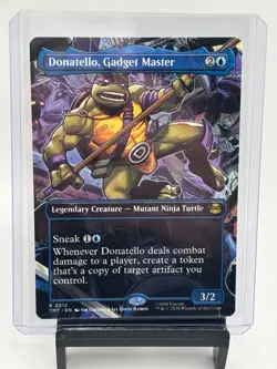 ~ Donatello, Gadget Master (Borderless) ~ NM ~ ~ MTG ~ - Image 1
