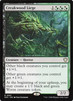 Creakwood Liege R Commander: Secrets of Strixhaven 301 NM - Image 1