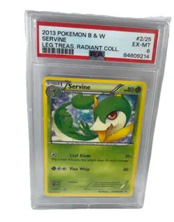 2013 Pokemon B & W Servine Legendary Treasures Radiant Coll - Image 1