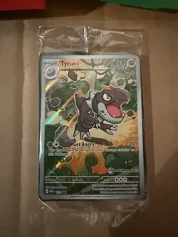 Pokemon Center Tyrunt MEP 070 Stamped Promo - Perfect Order (Sealed) - Image 3