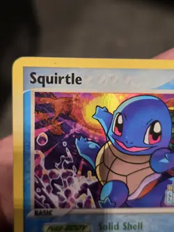 Squirtle 64/100 Crystal Guardians Reverse Holo Pokemon TCG - Image 4