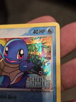 Squirtle 64/100 Crystal Guardians Reverse Holo Pokemon TCG - Image 5