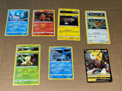Bundle of 10x Sword & Shield Promo Pokemon Cards TCG No Duplicates Eevee Leafeon - Image 1