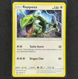 Rayquaza - 106/145 - Rare - Guardians Rising - Pokemon Card - LP - Image 1