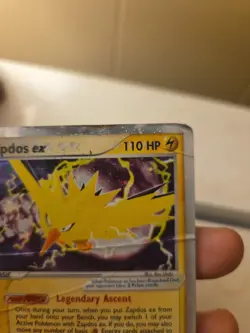 Pokemon Zapdos ex 116/112 EX FireRed & LeafGreen Secret Rare Holo Basic 110 (HP) - Image 5