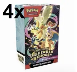 Pokemon Ascended Heroes Booster Bundle x4 PRESALE CONFIRMED shipped once in hand - Image 1