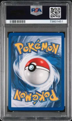 2001 Pokemon Entei black star promo psa 9 - Image 2