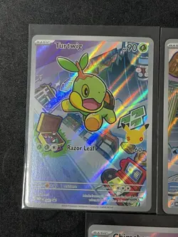 Pokemon 1st Partner Illustration Collections Turtwig #40 Chimchar #41 Piplup #42 - Image 2