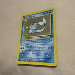 AQUALI VAPOREON FRENCH POKEMON TCG JUNGLE 12/64 HOLO - Image 2