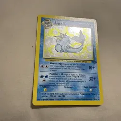 AQUALI VAPOREON FRENCH POKEMON TCG JUNGLE 12/64 HOLO - Image 3