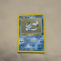 AQUALI VAPOREON FRENCH POKEMON TCG JUNGLE 12/64 HOLO - Image 4