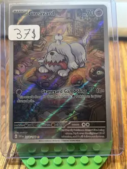 Greavard 214/198 Illustration Rare Pokemon TCG Scarlet & Violet Base Set NM - Image 1