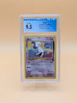 2000 Pokemon Black Star Promo Mew #8 CGC 10 Gem Mint WOTC League Rare Non-Holo - Image 1
