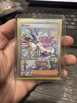 Pokemon Miriam 251/198 SV01 Scarlet & Violet Trainer Full Art Holo Special Rare - Image 1