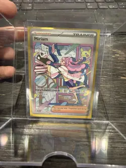 Pokemon Miriam 251/198 SV01 Scarlet & Violet Trainer Full Art Holo Special Rare - Image 2