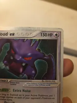 Pokemon Exploud EX #92 Crystal Guardians Holo - Image 4