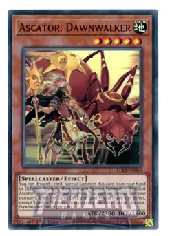 Yugioh Ascator, Dawnwalker LDS3-EN050 Red Ultra Rare 1st Edition Near Mint - Image 1