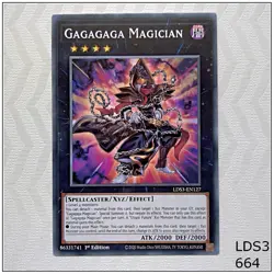 Gagagaga Magician - LDS3-EN127 - Common 1st Edition Yugioh - Image 1