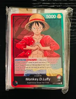 MONKEY D LUFF ONE PIECE CARD GAME DEMO DECK FACTORY SEALED - Image 1